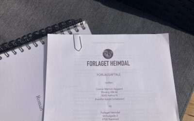 Manuskriptet bliver næste år til en bog!
